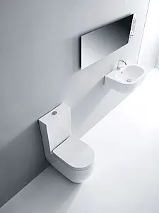 Унитаз-компакт Kerasan Flo белый 311701+318101 Унитаз-компакт Kerasan Flo белый 311701+318101, 4