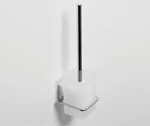 Ёршик для унитаза Wasserkraft Leine хром/белый 5027WHITE Ёршик для унитаза Wasserkraft Leine хром/белый 5027WHITE, 2