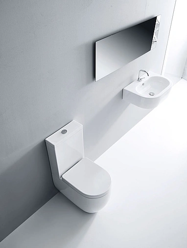 Унитаз-компакт Kerasan Flo белый 311701+318101