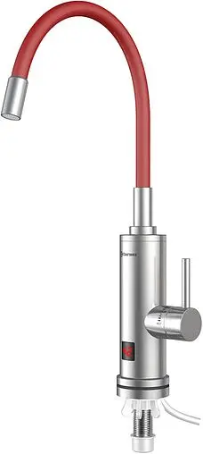 Водонагреватель проточный электрический Thermex Ruby 3000 сатин/красный 211034 Водонагреватель проточный электрический Thermex Ruby 3000 сатин/красный 211034