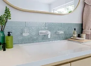 Смеситель для раковины из стены Hansgrohe Talis E полированное золото 71734990, 5