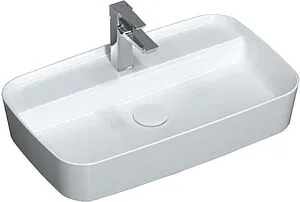 Раковина ISVEA Peak 65 белый глянцевый 10PE65065SV Раковина ISVEA Peak 65 белый глянцевый 10PE65065SV, 1