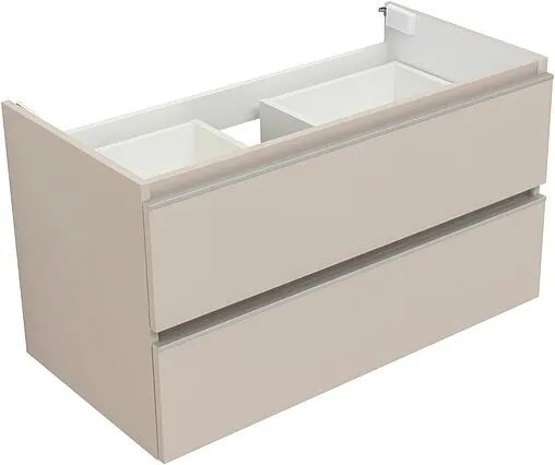 Тумба под умывальник подвесная Aquanet Вега 90 бежевый 00329586
