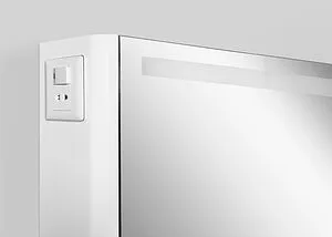 Шкаф-зеркало Am.Pm Bliss D 60 R белый глянец M55MCR0601WG, 5