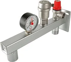 Группа безопасности расширительного бака до 44 кВт ¾" 3 бар Valtec VT.495.0.0