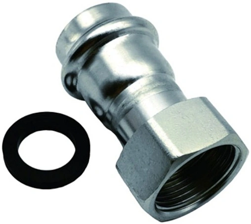 Муфта пресс переходная с накидной гайкой 28мм x ¾"нг Vieir VER-PRO VPSC284 Муфта пресс переходная с накидной гайкой 28мм x ¾"нг Vieir VER-PRO VPSC284