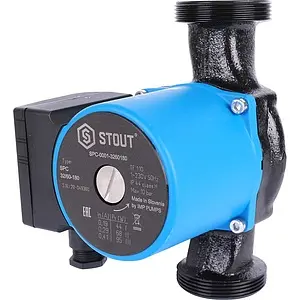 Насос циркуляционный Stout 32/60-180 SPC-0001-3260180 Насос циркуляционный Stout 32/60-180 SPC-0001-3260180, 1
