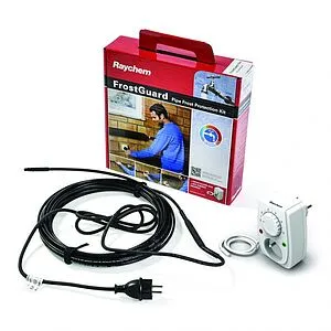 Кабель нагревательный саморегулирующийся 2м Raychem Frostguard 2м-CEE7/4-40- Year, 1