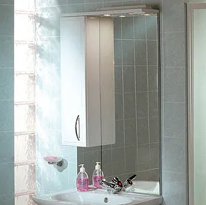 Шкаф-зеркало Aquaton Марсия 67 L белый 1A007502MS01L Шкаф-зеркало Aquaton Марсия 67 L белый 1A007502MS01L, 3