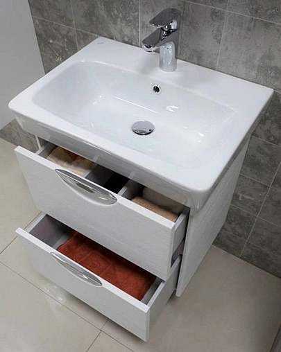 Тумба под умывальник Aquaton Сильва 50 дуб фьорд 1A211701SIW60