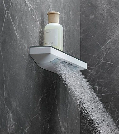 Плечевой душ с полкой Hansgrohe Rainfinity 500 1jet белый матовый/графит 26243700