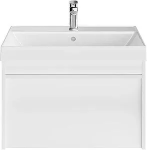 Тумба-умывальник подвесная Kerama Marazzi Modula 70 белая глянцевая MO.70.1+1\WHT+CU.wb.70 Тумба-умывальник подвесная Kerama Marazzi Modula 70 белая глянцевая MO.70.1+1\WHT+CU.wb.70, 1