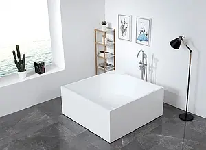 Ванна акриловая отдельностоящая Abber 140x140 AB9337 Ванна акриловая отдельностоящая Abber 140x140 AB9337, 4