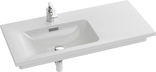 Раковина Jacob Delafon Vox 101 L белый EXAC112-00