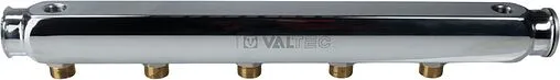 Коллектор распределительный проходной 4 отвода 1½&quot;в/в x ¾&quot;н Valtec VTc.510.SL.080504