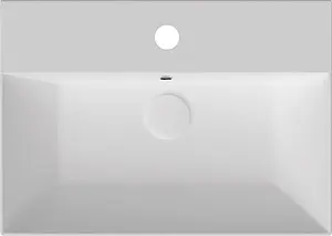 Раковина ISVEA SistemaZ Frame 60 белый матовый 10SF50060SV-2L, 1