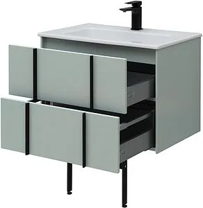 Тумба-умывальник подвесной Allen Brau Reality 70 папирус 1.32004.PWM+, 5