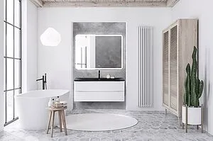 Тумба-умывальник подвесная BelBagno ACQUA 120 Bianco Lucido ACQUA-1200-2C-SO-BL+ Тумба-умывальник подвесная BelBagno ACQUA 120 Bianco Lucido ACQUA-1200-2C-SO-BL+, 5