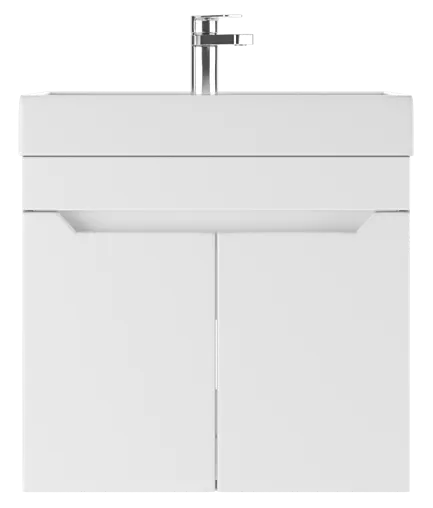 Тумба под умывальник подвесная Айсберг Мечта 60 белый DM2310T