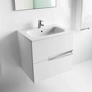 Тумба-умывальник подвесная Roca Victoria Nord Ice Edition 60 белый глянец ZRU9302730+ Тумба-умывальник подвесная Roca Victoria Nord Ice Edition 60 белый глянец ZRU9302730+, 4