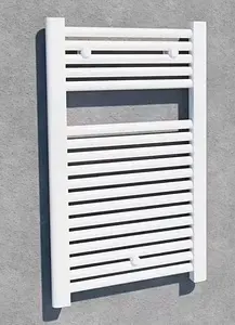 Полотенцесушитель водяной лесенка Lazzarini Roma 840х500 белый 386350, 2