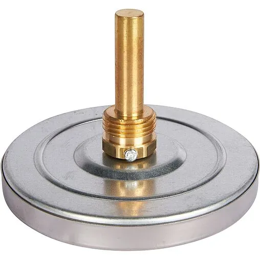 Термометр биметаллический Rommer 100мм 120°С гильза 50мм ½&quot; RIM-0001-105015