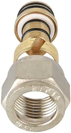 Концовка для металлопластиковых труб ½&quot;к x 16x2.0мм Valtec VTc.710.N.1604