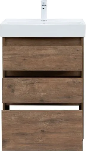 Тумба под умывальник напольная Aquanet Nova Lite 60 дуб рустикальный 00302471