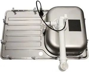 Мойка кухонная Blanco Lantos 45 S-IF 76.8 нержавеющая сталь 519059 Мойка кухонная Blanco Lantos 45 S-IF 76.8 нержавеющая сталь 519059, 3