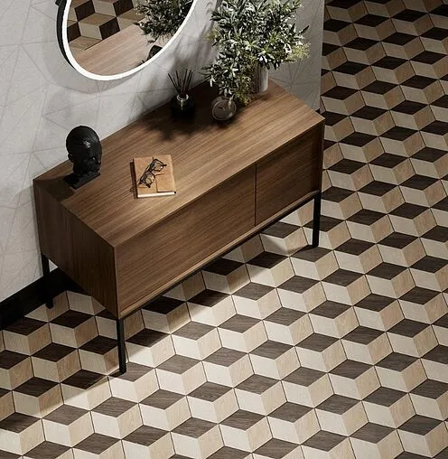 Тумба-умывальник Kerama Marazzi Atollo 80 древесный Wood AT.110\WD+