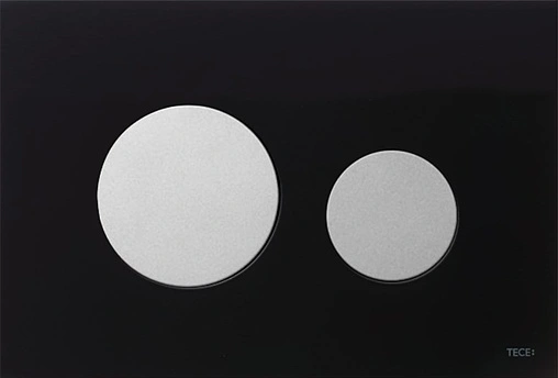 Клавиша смыва для унитаза TECEloop Modular кнопки/хром матовый, стекло на выбор