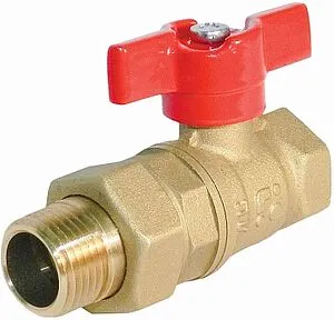 Кран шаровый с американкой ¾"в x ¾"н БАЗ 11б27п1 БАЗ.А.А31.1.20.40 Кран шаровый с американкой ¾"в x ¾"н БАЗ 11б27п1 БАЗ.А.А31.1.20.40, 1