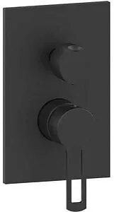 Смеситель для ванны скрытого монтажа Paffoni Ringo чёрный матовый RIN019NO/M Смеситель для ванны скрытого монтажа Paffoni Ringo чёрный матовый RIN019NO/M, 1