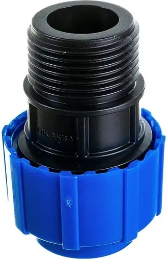 Муфта компрессионная переходная 25мм x 1&quot;н ТПК-Аква 53002501