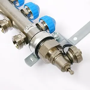 Группа коллекторная с расходомерами 9 отводов 1"н/н x ¾"ек Uni-fitt 455W4309 Группа коллекторная с расходомерами 9 отводов 1"н/н x ¾"ек Uni-fitt 455W4309, 5