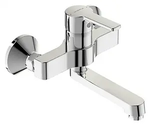 Смеситель для раковины настенный Vidima Uno хром BA250AA, 1