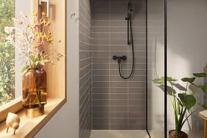 Смеситель для душа Hansgrohe Rebris E чёрный матовый 72650670 Смеситель для душа Hansgrohe Rebris E чёрный матовый 72650670, 3