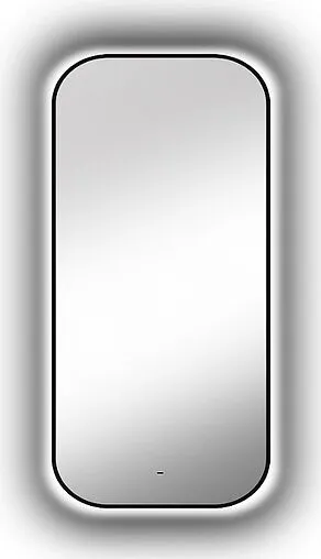 Зеркало с подсветкой Continent Torry Led 60x120 с фоновой подсветкой, бесконтактным сенсором белый ЗЛП1533