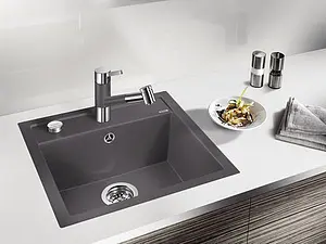 Смеситель для кухни с выдвижным изливом Blanco Tivo-s антрацит 517610 Смеситель для кухни с выдвижным изливом Blanco Tivo-s антрацит 517610, 4