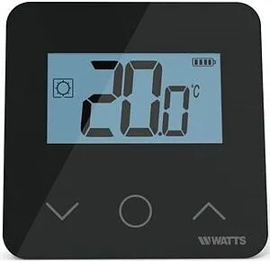 Радиотерморегулятор комнатный WATTS BT-D03-RF NOIR GT черный 10084874, 3
