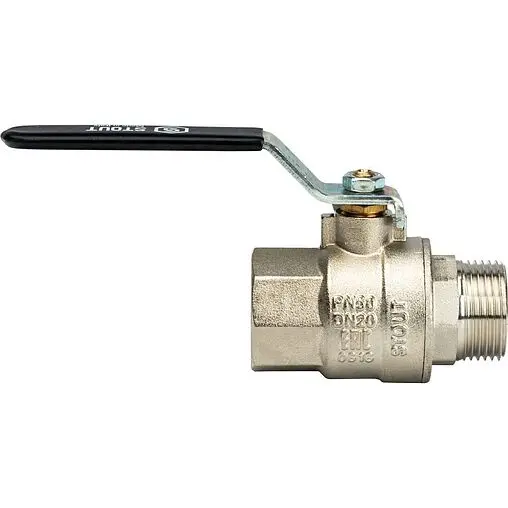 Кран шаровый ¾"в x ¾"н Stout SVB-0003-000020