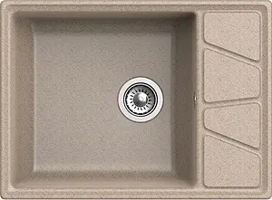 Мойка кухонная GranFest Vertex V-680L песочный Мойка кухонная GranFest Vertex V-680L песочный, 3
