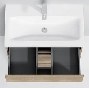 Тумба под умывальник напольная Am.Pm Gem S 75 дуб светлый M91FSX0752OF Тумба под умывальник напольная Am.Pm Gem S 75 дуб светлый M91FSX0752OF, 5