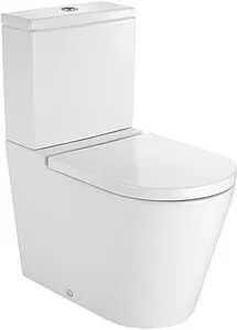 Унитаз-компакт Roca Inspira Rоund белый 342527000+341520000, 1