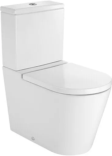 Унитаз-компакт Roca Inspira Rоund белый 342527000+341520000