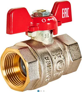 Кран шаровый ¾"в x ¾"в Rommer ГОСТ Р 59553-2021 RBV-0003-2110220 Кран шаровый ¾"в x ¾"в Rommer ГОСТ Р 59553-2021 RBV-0003-2110220, 1