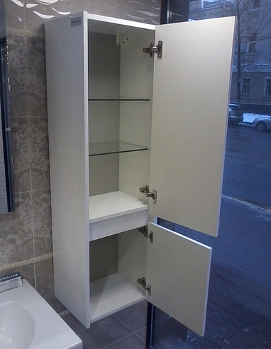 Шкаф-пенал подвесной Kerama Marazzi Buongiorno 36 европейский белый BGN.120.2\WHT.UK