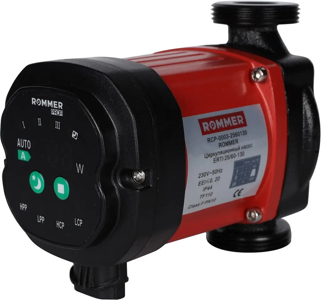 Насос циркуляционный Rommer Profi ERTI 25/60-130 RCP-0003-2560130, 3