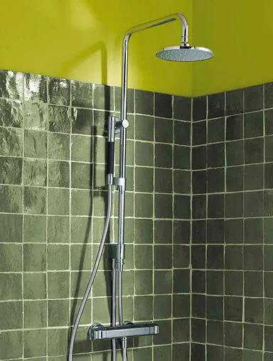 Душевая система без смесителя Jacob Delafon Eo хром/чёрный E11715-CP