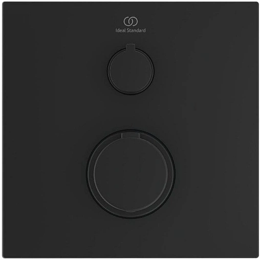 Термостат для 1 потребителя Ideal Standard Ceratherm T100 чёрный матовый A6956XG